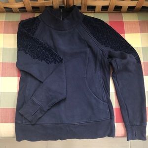 Lululemon floral flock pullover